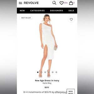 Revolve New Age White Dress